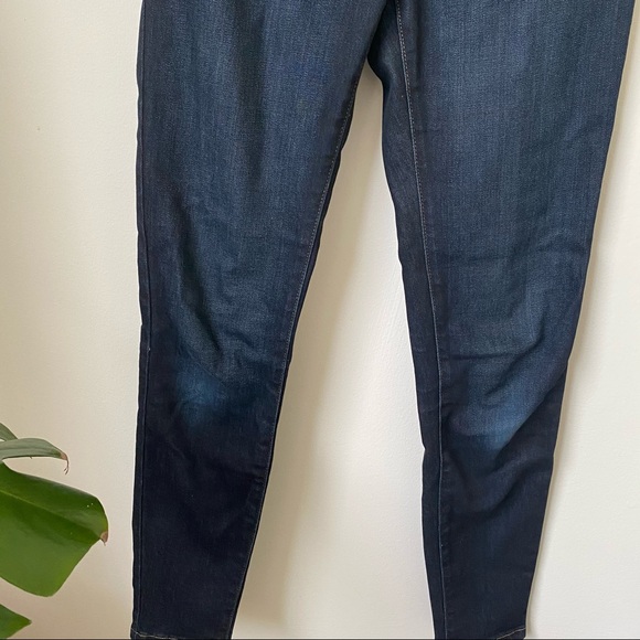 Everlane | high waisted skinny jean dark wash TALL - Picture 10 of 11